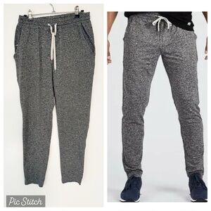 Vuori Ponto Performance Pant in Heather Grey size Medium